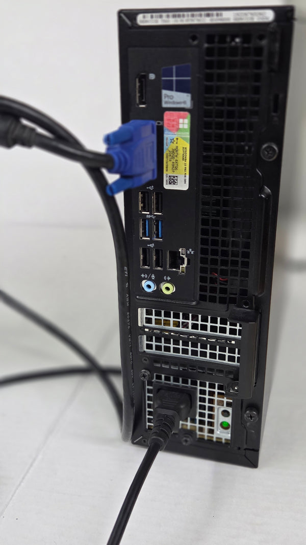 Dell Optiplex 3020 136GB SSD, 16GB Ram, i5-4570 @ 3.20GHz - Repaired: Charger included