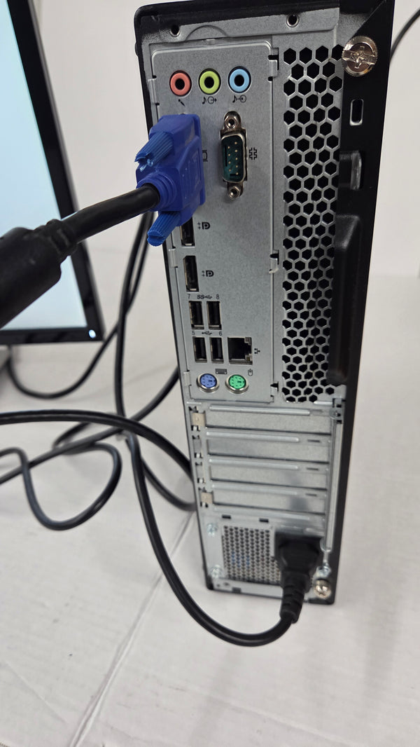 Lenovo Thinkcentre M710S 139GB SSD, 8GB Ram, i3-7100 @ 3.90GHz - Repaired: Charger included