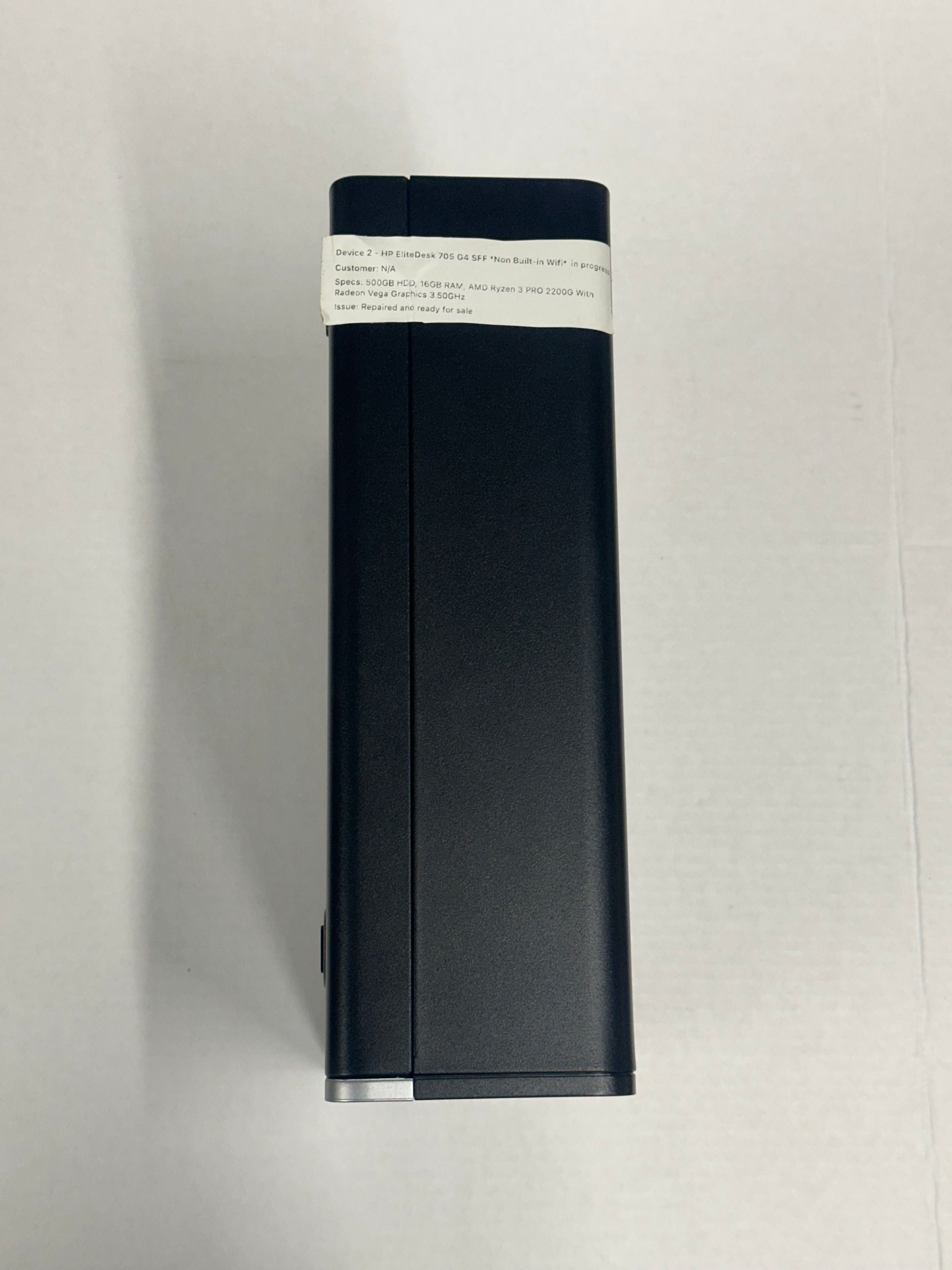 HP EliteDesk 705 G4 SFF *Non Built-in Wifi* - N/A