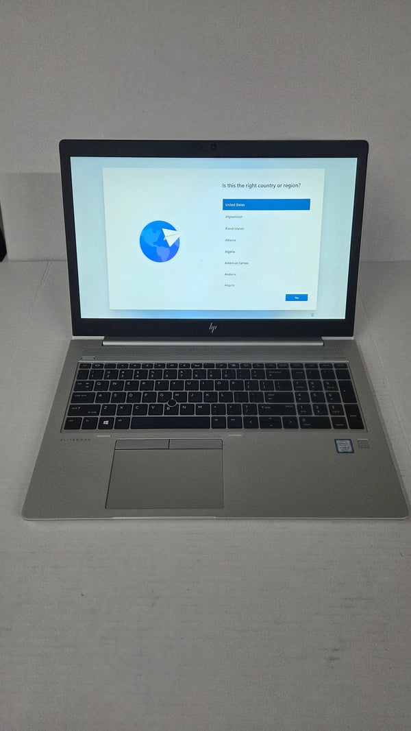 HP EliteBook 850 G6  - 268 GB SSD, 16GB Ram, i5-8265U @ 1.80GHz