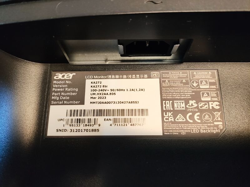Acer KA272
