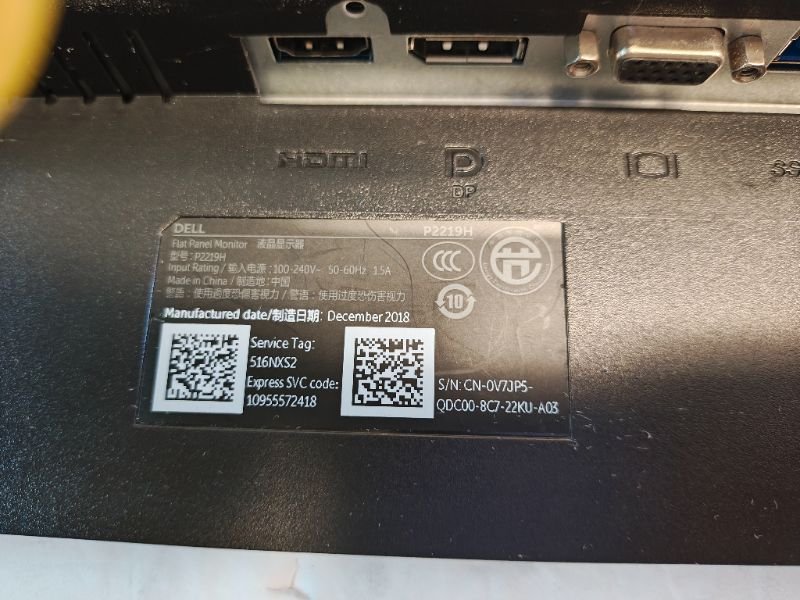 Dell P2219H