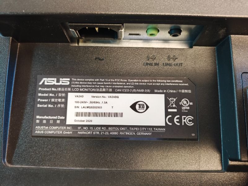 ASUS VA24D